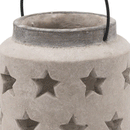 Antique Bloomville Stone Star Lantern by Lavishway | Candle Holders-50851