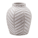 Geometric Pattern Stone Effect Vase by Lavishway | Vases-51069