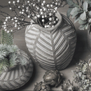 Geometric Pattern Stone Effect Vase by Lavishway | Vases-51070