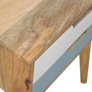 Burford 2 Drawers Bedside Table by Lavishway | Bedside Tables-22486