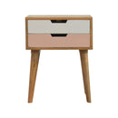 Burford 2 Drawers Bedside Table by Lavishway | Bedside Tables-22481