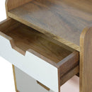 Burford 3 Drawers Bedside Table by Lavishway | Bedside Tables-22441