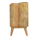 Burford 3 Drawers Bedside Table by Lavishway | Bedside Tables-22436