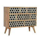 Lavoie Solid Wood Bone Inlay 8 Drawers Chest by Lavishway | Chest Of Drawers-22206