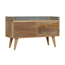 Lavoie Gallery Back 2 Drawers Media Unit by Lavishway | TV Units Cabinets-22149