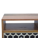 Lavoie Modern Bone Inlay 2 Drawers TV Unit by Lavishway | TV Units Cabinets-22130