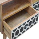 Lavoie Modern Bone Inlay 2 Drawers TV Unit by Lavishway | TV Units Cabinets-22127