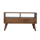 Lavoie Modern Bone Inlay 2 Drawers TV Unit by Lavishway | TV Units Cabinets-22125