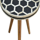 Lavoie Honey Comb Tripod Side Table by Lavishway | Side Tables-22093