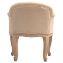 Bordrum Natural Fabric Accent Chair by Lavishway | Accent Chairs-60107