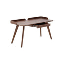 Bori Classic Marble Top Desk Walnut Finish by Lavishway | Reclaimed Wood Desks-23277