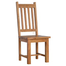 Boston Solid Wooden Dining Chair Set of 2 by Lavishway | Dining Chairs-22009