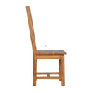 Boston Solid Wooden Dining Chair Set of 2 by Lavishway | Dining Chairs-22011