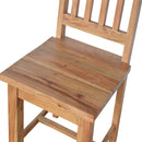 Boston Solid Wooden Dining Chair Set of 2 by Lavishway | Dining Chairs-22012