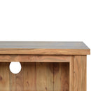 Boston Wooden 1 Drawer TV Unit With Storage by Lavishway | TV Units Cabinets-21997