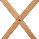 Bourton Light Oak Cross Back Dining Chair by Lavishway | Dining Chairs-51150