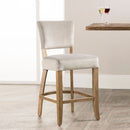 Bourton Upholstery Velvet Bar Stool by Lavishway | Bar Stools-25897