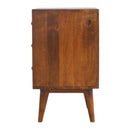 Salisbury 3 Drawer Bedside Table by Lavishway | Bedside Tables-21960