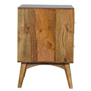 Nordic Solid Wood 2 Drawers Bedside Table by Lavishway | Bedside Tables-21952