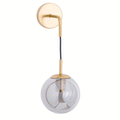 Smoked Glass Globe Wall Hanging Pendant by Lavishway | Pendant Lighting-51524