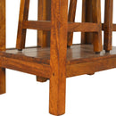 Breakfast 2 Stools Chestnut Table by Lavishway | -21981