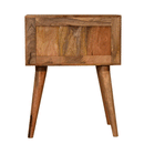 Bourton Solid Wood 2 Drawers Bedside Table by Lavishway | Bedside Tables-21710