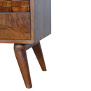 Bristol Chestnut Finish 2 Drawers TV Unit by Lavishway | TV Units Cabinets-57226