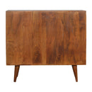 Bristol Solid Wood Carved 3 Chest Of Drawers by Lavishway | Chest Of Drawers-57235