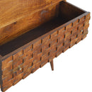 Bristol Solid Wood Carved 3 Chest Of Drawers by Lavishway | Chest Of Drawers-57230