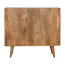 Bristol Oak Finish Carved 3 Chest Of Drawers by Lavishway | Chest Of Drawers-57262