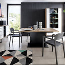 Brolo Tall Wide Glazed Display Cabinet by Lavishway | Display Cabinets-42320