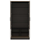 Brolo Tall Wide Glazed Display Cabinet by Lavishway | Display Cabinets-42319