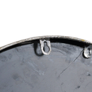 Bronze Narrow Edged Circular Wall Mirror by Lavishway | Wall Mirrors-50468