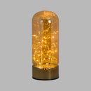 Bronze Dome Lantern With Led Micro Lights by Lavishway | LED Lights-26592