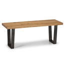 Brooklyn Contemporary Solid Oak Bench by Lavishway | Dining Benches-20913