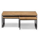 Brooklyn Oak Nesting Coffee Tables by Lavishway | Nest of Tables-20870