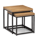 Brooklyn Oak Nesting Lamp Tables by Lavishway | Nest of Tables-20860
