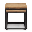 Brooklyn Oak Nesting Lamp Tables by Lavishway | Nest of Tables-20859
