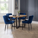 Brooklyn Solid Oak Round Dining Table by Lavishway | Dining Tables-20843