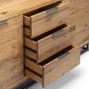 Brooklyn Solid Oak 2 Door 3 Drawer Sideboard by Lavishway | Sideboards-20829