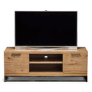 Brooklyn Solid Oak TV Unit With Storage by Lavishway | TV Units Cabinets-20807