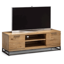 Brooklyn Solid Oak TV Unit With Storage by Lavishway | TV Units Cabinets-20806