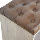 Buffalo Solid Wood Shoe Cabinet With Seating by Lavishway | Shoe Cabinets-22397