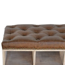 Buffalo Solid Wood Shoe Cabinet With Seating by Lavishway | Shoe Cabinets-22394