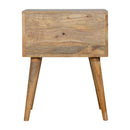 Burford Patterned 2 Drawers Bedside Table by Lavishway | Bedside Tables-22370