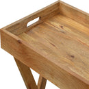 Butler Solid Wood Foldable Legs Tray by Lavishway | Side Tables-22362
