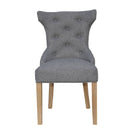 Luxury Button back Dining Chair Set of 2 by Lavishway | Dining Chairs-31100