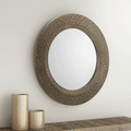 Cadence Contemporary Round Wall Mirror by Lavishway | Wall Mirrors-20777