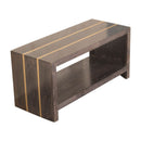 Cairo Solid Wood Coffee Table Chestnut Finish by Lavishway | Coffee Tables-22318