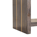 Cairo Solid Wood Coffee Table Chestnut Finish by Lavishway | Coffee Tables-22322